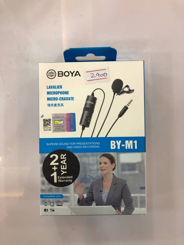 Boya Mic, Boya Mics for Mobile & Camera, Boya M1, Boya M1dm, BoyaLink 2