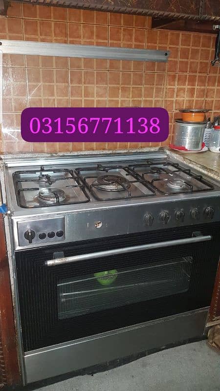 five burner cooking range for sale 1