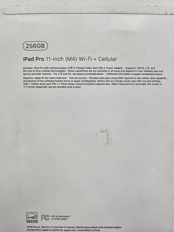 Ipad Pro M4 256GB Wifi + Cellular 5