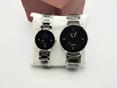 Couple,s Casual Aanlogue Watch