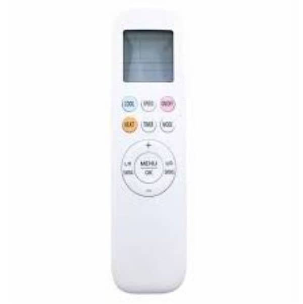 A/c remote control available 6