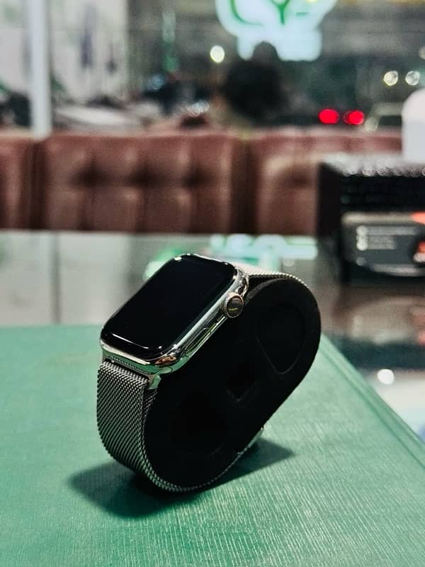 Apple watch Series 7 Stainless Steel With full box 1