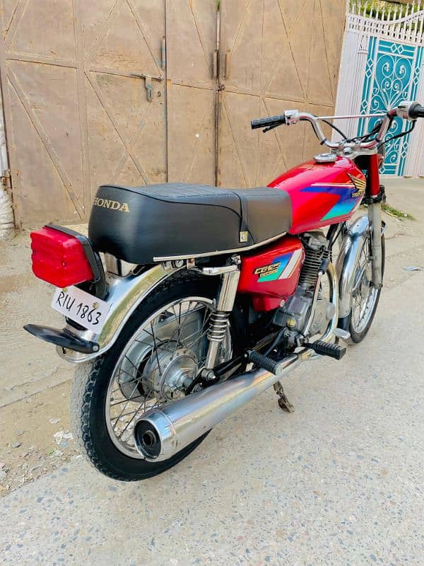 Honda cg 1992 model Rawalpindi register biomatic available 0