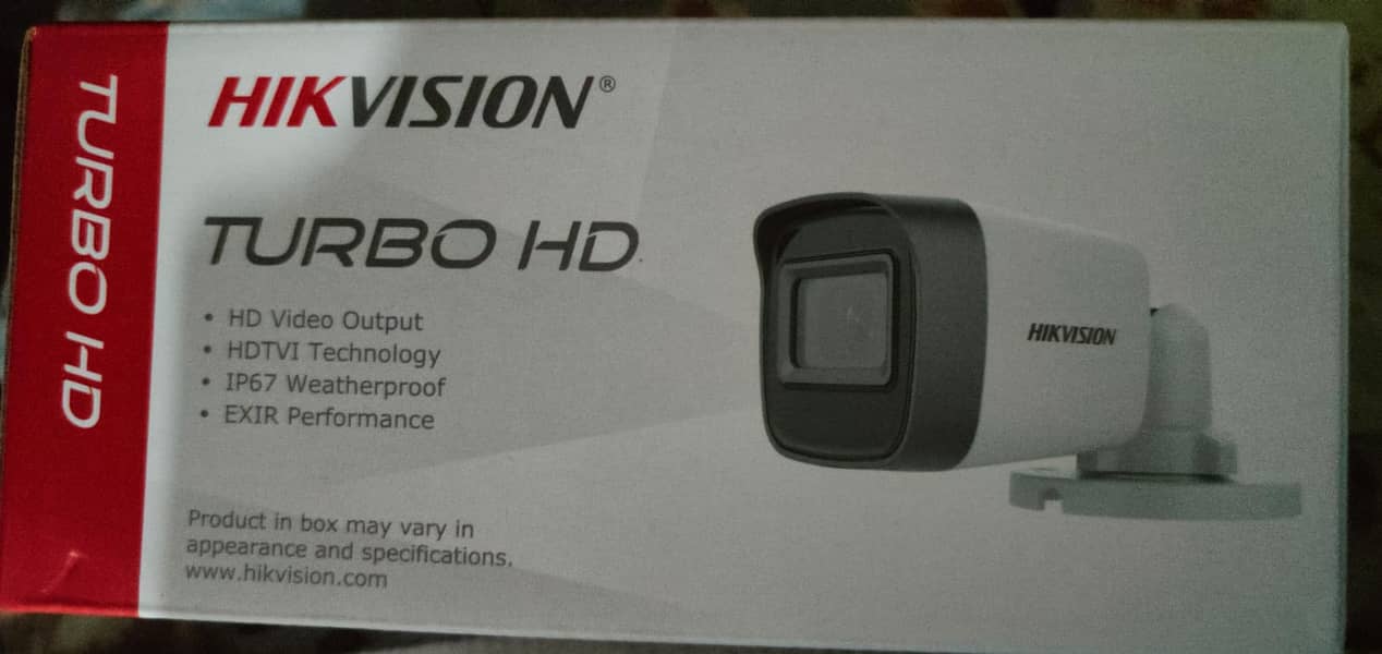 HIKVISION 2mp Night Vision Camera Turbo HD Video Output HDTVI Technol 0