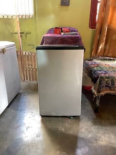 haier single door fridge