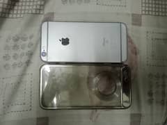 iPhone 6s non pta battery changed bypass grey clour withand cover