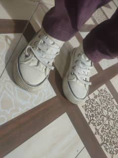 white shoes