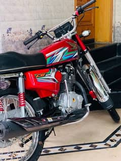 Honda 125 2023 Model Abbottabad Registeredr