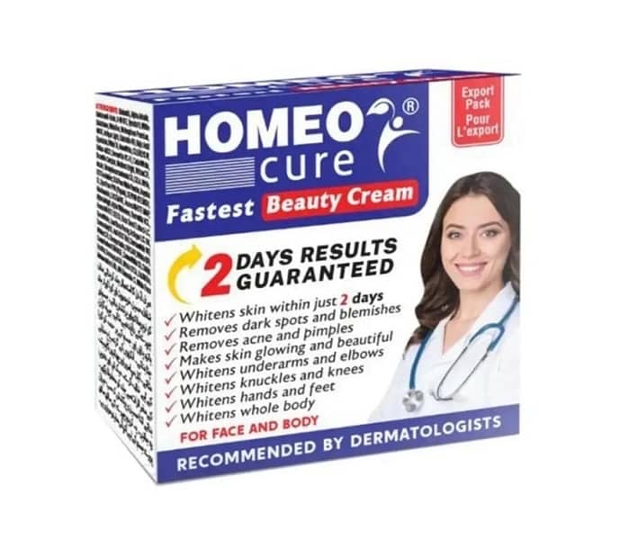 Gluoatone and Homeocure beauty cream 2