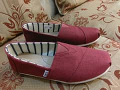 TOMS Black Cherry Casual Shoes UK 8