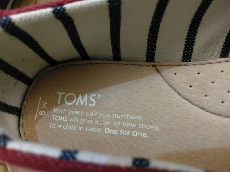 TOMS Black Cherry Casual Shoes UK 8 7