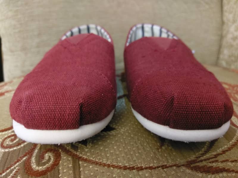 TOMS Black Cherry Casual Shoes UK 8 8