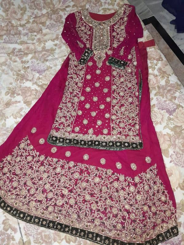 Bridal lehnga with full embroidery 1