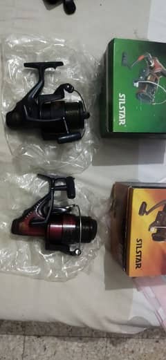 2 silstar 6000 series korean fishing reels for sale