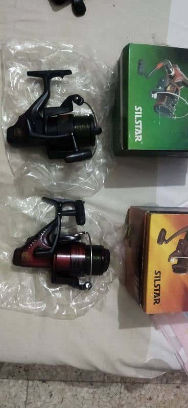 2 silstar 6000 series korean fishing reels for sale 0