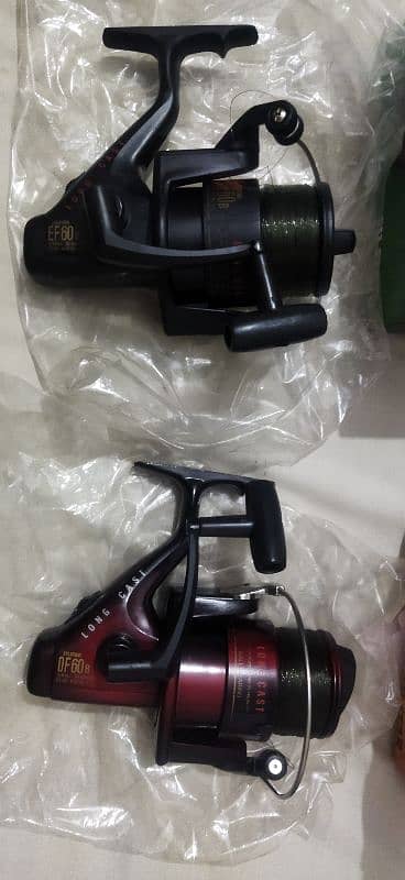 2 silstar 6000 series korean fishing reels for sale 1