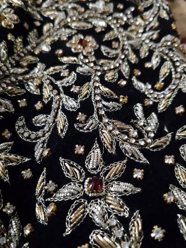 Wedding Sherwani with Kulla & Khussa For sale 2