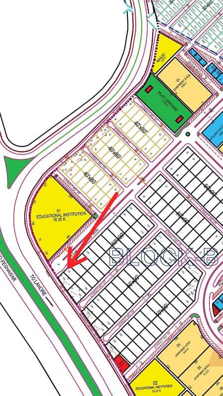 Kanal plot for sale double road faisal town 0