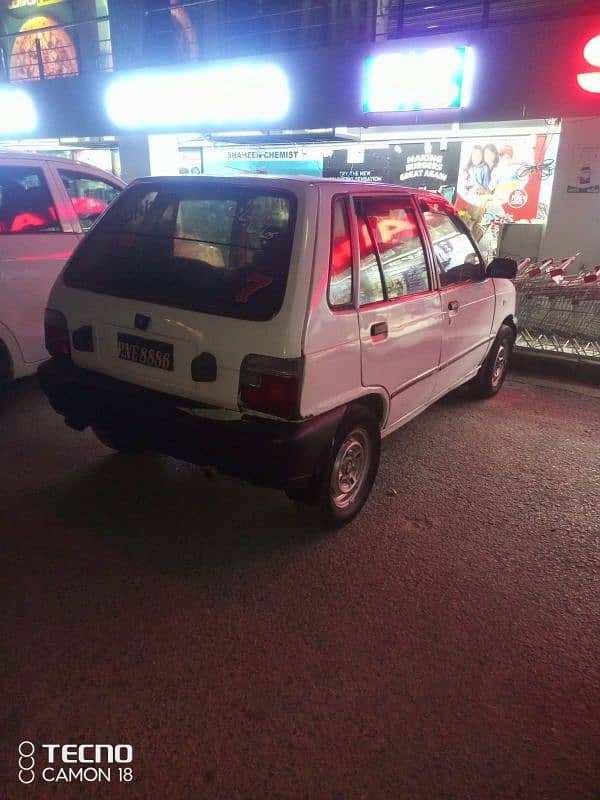 Suzuki Mehran VX 1992 7