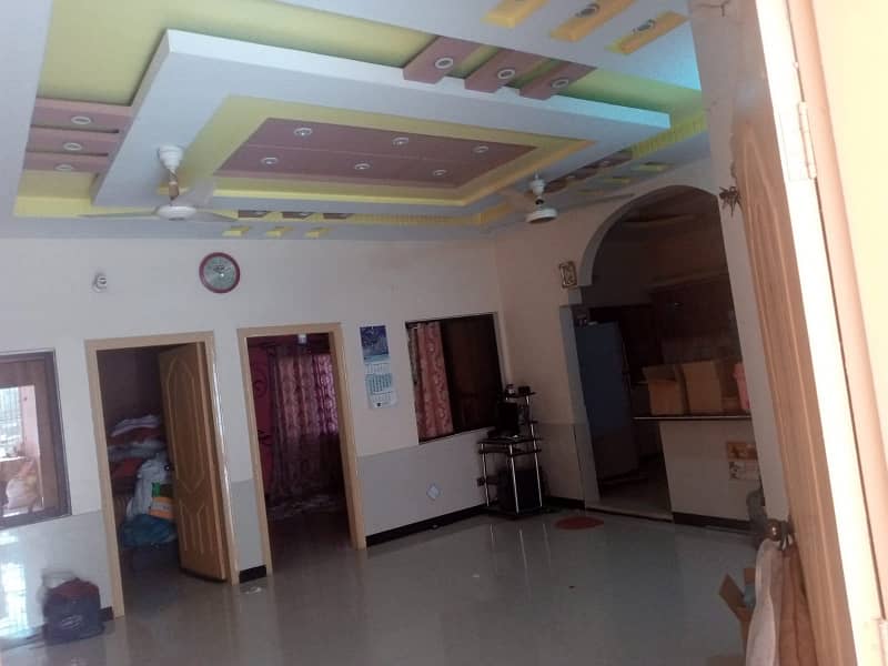 4 BED DD PORTION FOR RENT IN GULSHAN-E-IQBAL 13 D 3 6