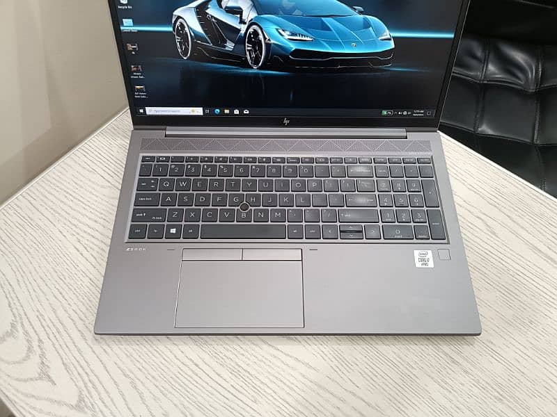 Hp Zbook firefly 15 g7 core i7 10th gen hexacore 4gb Nvidia 15.6 1080p 2