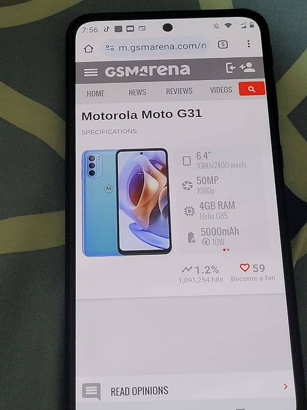 Motorola  g31 pta approved 1