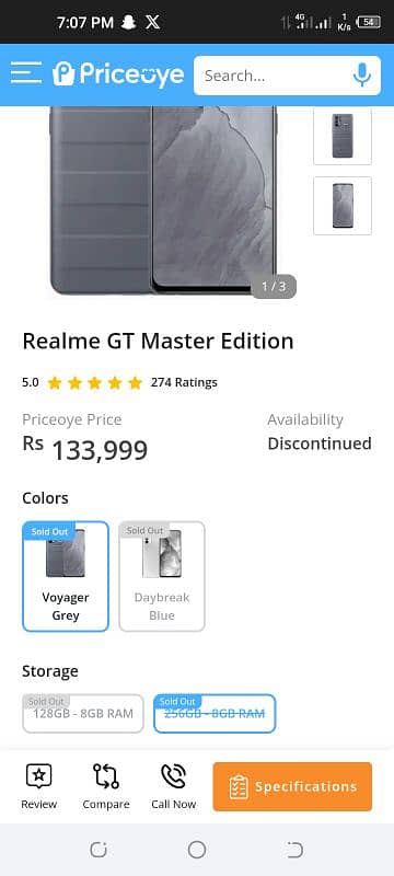 Realme GT MASTER URGENT SALE 2