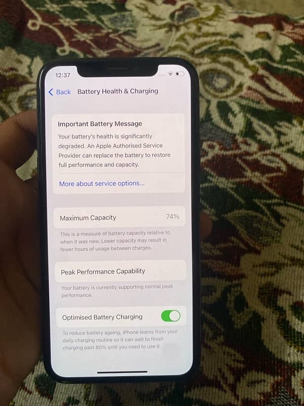 Iphone X 256GB 4