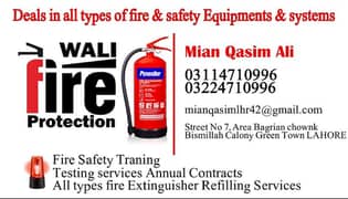 fire extinguisher refilling and new fire equipment available