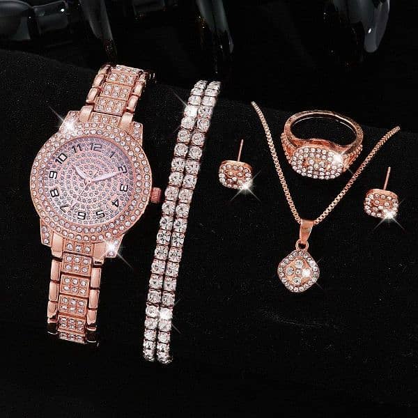 Women Fashion Watch with free jewelry 1