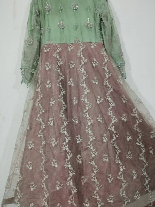 cut Moti work frock 4