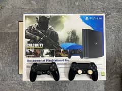 (Box) Playstation 4 Pro 1TB - Two Controllers