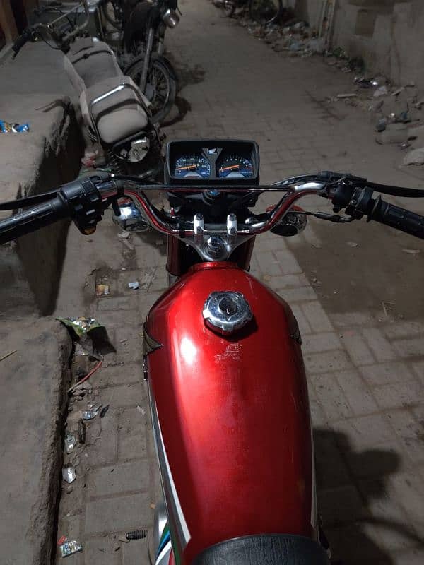 Honda CG 125 2023 Model Red 5