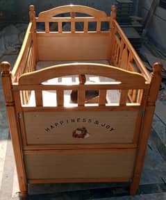 Baby Cot with Swing