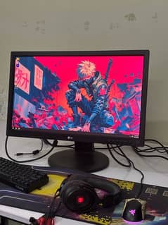 LG 23 inch monitor with hydraulic stand