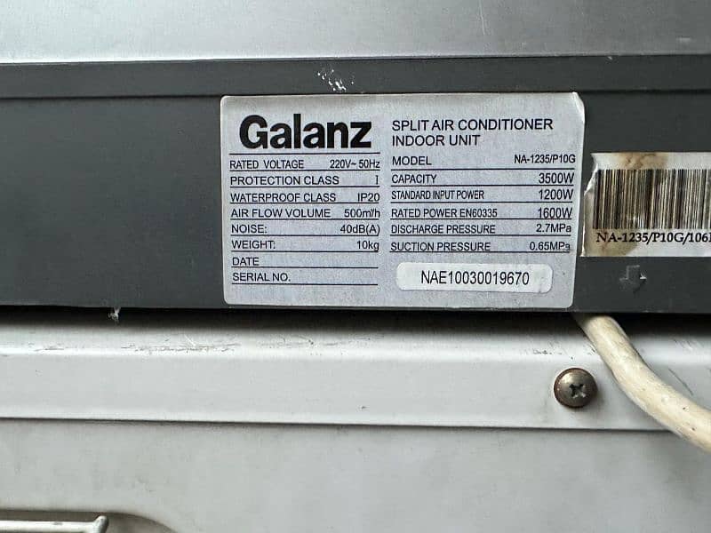 galanz air condition 2