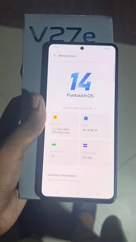 Vivo v27e 8+8/256 2