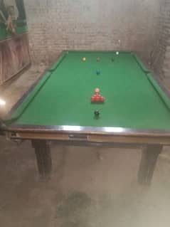 snooker table 5by 10 2 table