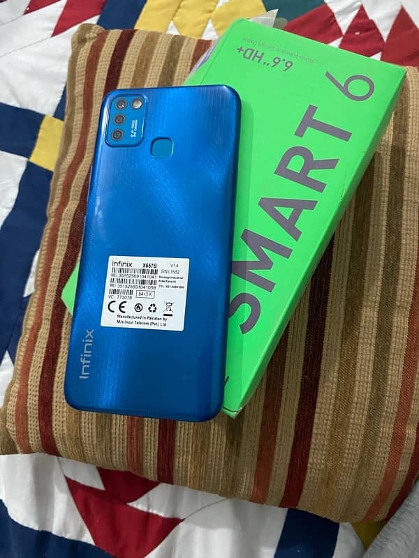 Infinix Smart 6 New Condition 10/10 0