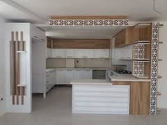 wardrobe and kitchen cabinet