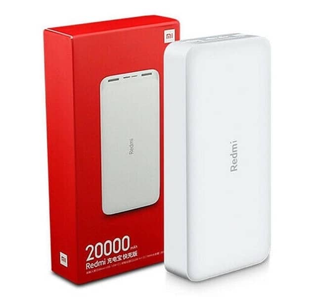 Redmi 20,000 mAH power bank 18 watt fast charging 1