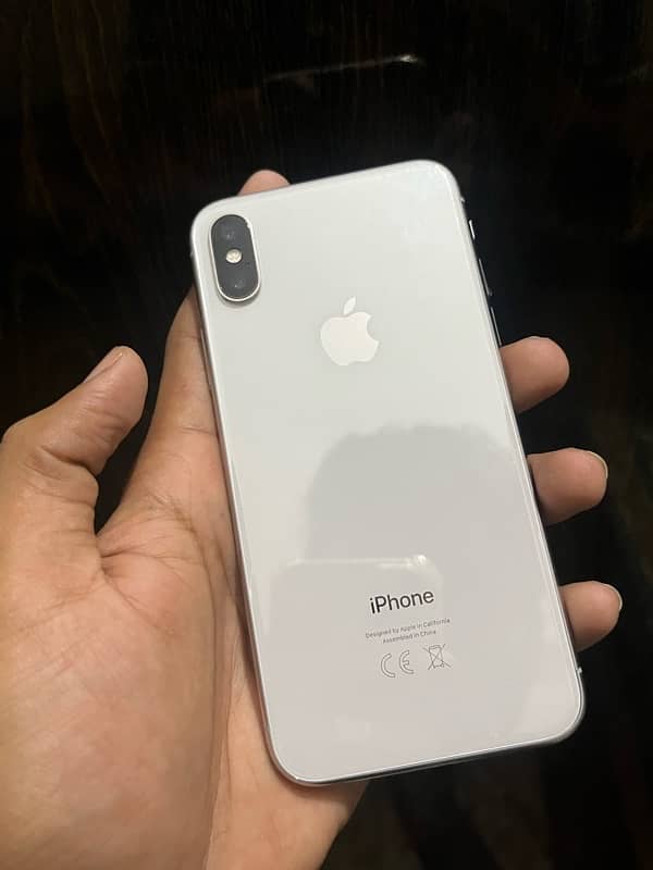 I phone x pta approved condition 10/9 64 gb battery healt 79 0