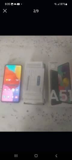 Samsung a51 oregnol duba shat hai charjar b hai 03215260237