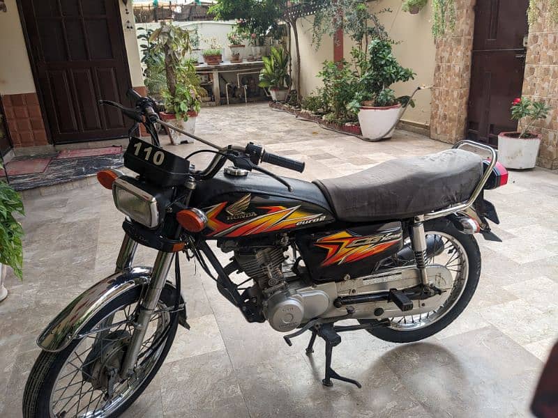 HONDA CG 125 2022 SUKKUR NUMBER 0