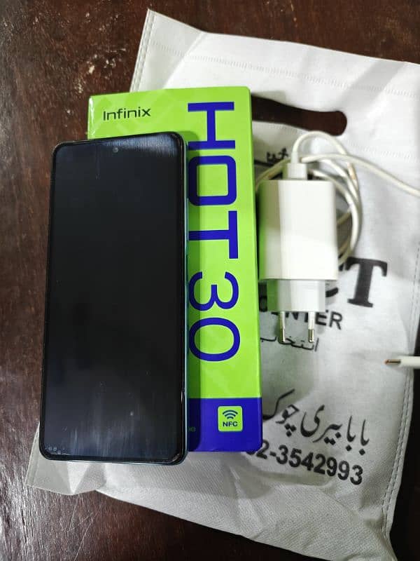 infinix Hot 30 16gb ram 128gb storage 10 by 10 condition 2