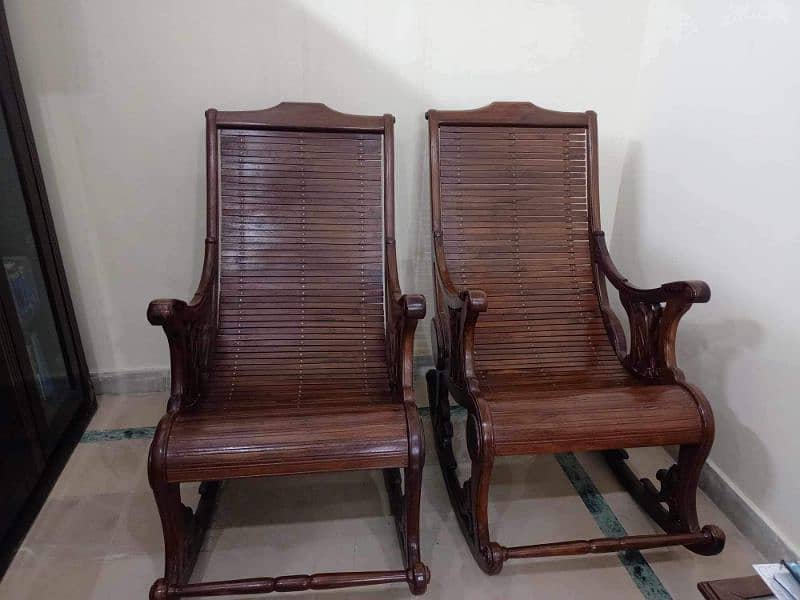 rocking chair 50k each 95 for both 2