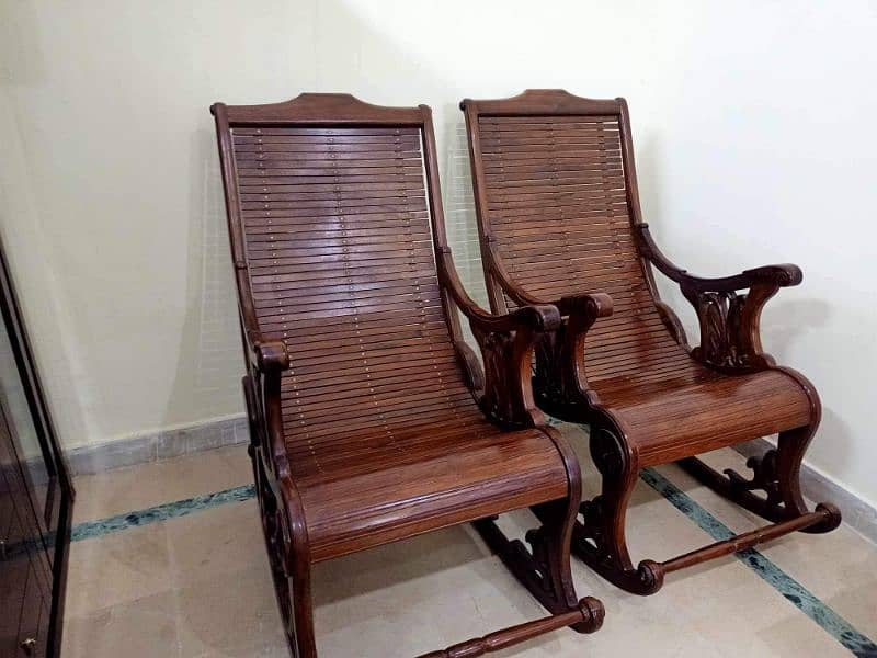 rocking chair 50k each 95 for both 5