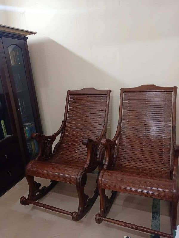 rocking chair 50k each 95 for both 12