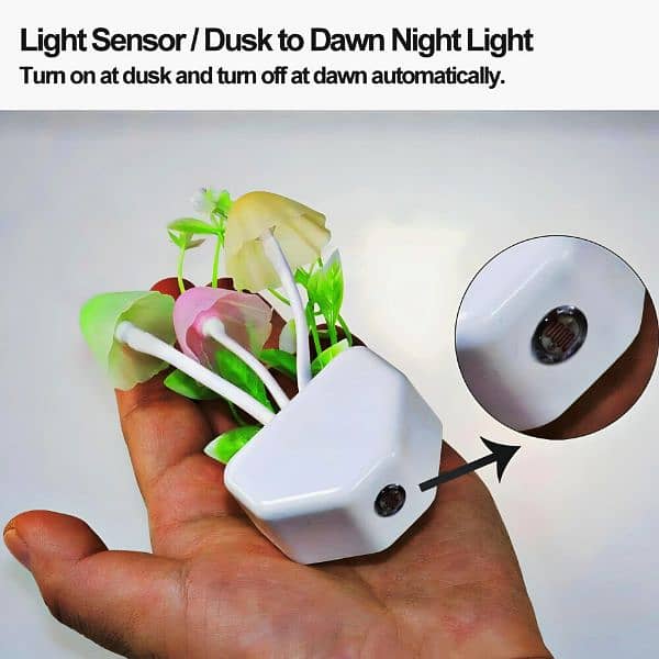 LED mushroom light with sensor with free home delivery 7