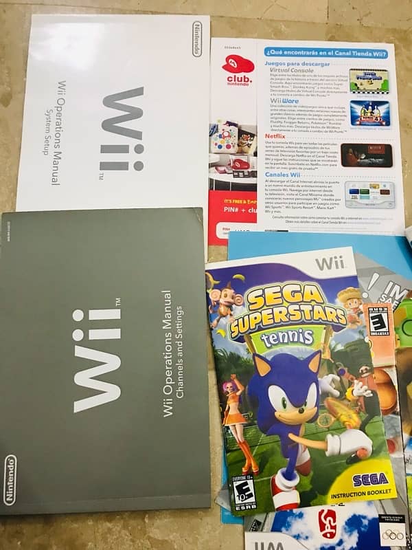 Nintendo Wii gaming set 1